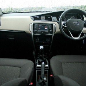 Tata Zest Launched Revotron Interior