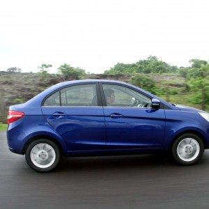 Tata Zest Launched Revotron Side View