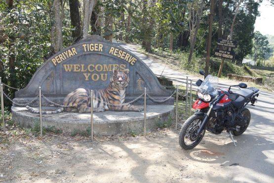 Triumph tiger Kanyakumari to Kashmir