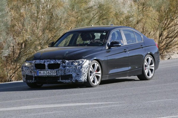 Upcoming BMW 3-Series Facelift Spied