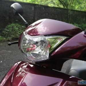 Yamaha Alpha Review Headlight
