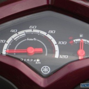 Yamaha Alpha Review Instrument Cluster