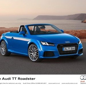 Paris Motor Show Audi TT Roadster