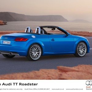 Paris Motor Show Audi TT Roadster