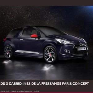 Paris Motor Show DS  and DS  Cabrio Concept