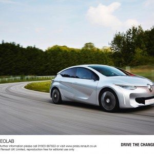 Paris Motor Show Renault Eolab Concept