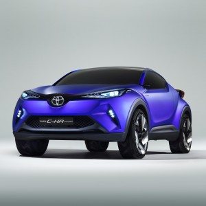 Paris Motor Show Toyota C HR Concept
