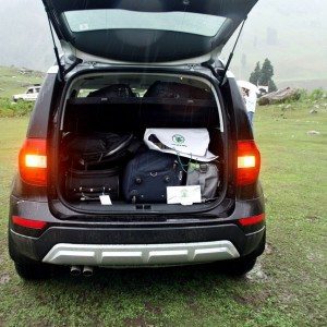 Skoda yeti boot