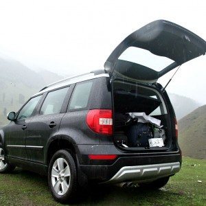 Skoda yeti boot