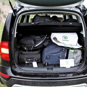 Skoda yeti boot