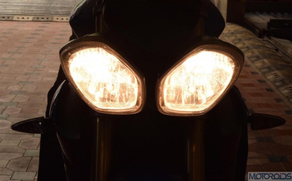 2014 Triumph Street Triple Headlights