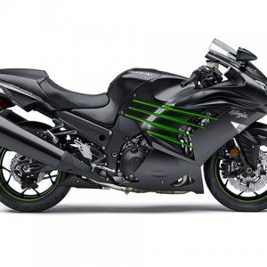 Kawasaki ZX R Black