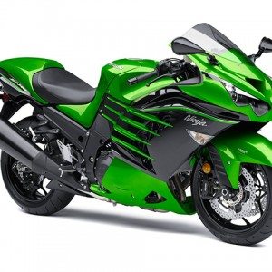 Kawasaki ZX R Green