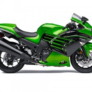 Kawasaki ZX R Green