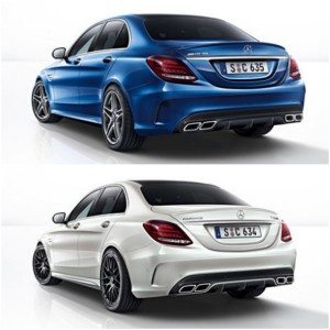 Mercedes Benz C  AMG and C  AMG S shows itself