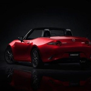 All new  Mazda MX  Miata drops its top