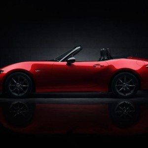 All new  Mazda MX  Miata drops its top