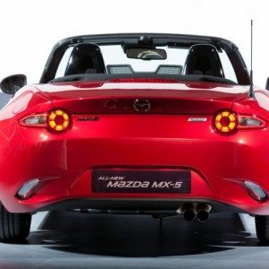 All new  Mazda MX  Miata drops its top