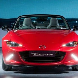 All new  Mazda MX  Miata drops its top