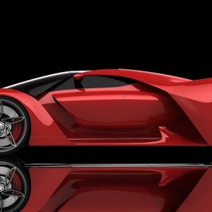 Ferrari F Supercar Concept dreams up LaFerrari succesor