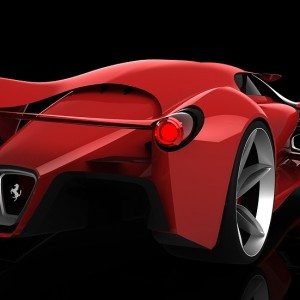 Ferrari F Supercar Concept dreams up LaFerrari succesor