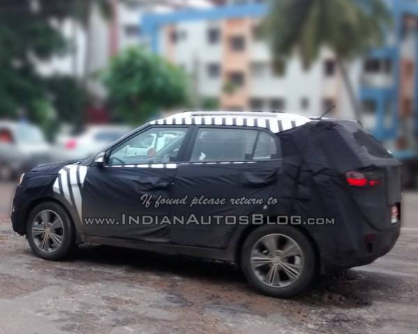 Hyundai ix Spied in India