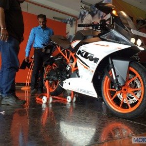 KTM RC At Dealership