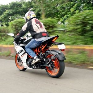 KTM RC Review Action Shots