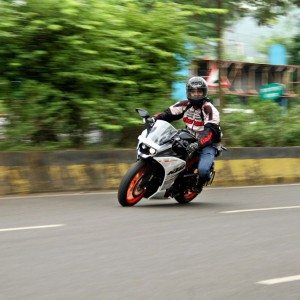 KTM RC Review Action Shots