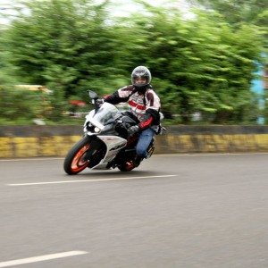 KTM RC Review Action Shots