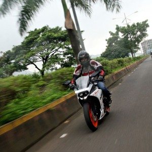 KTM RC Review Action Shots