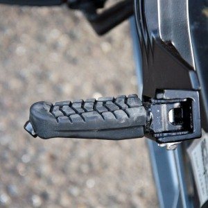 KTM RC Review Footpegs Left