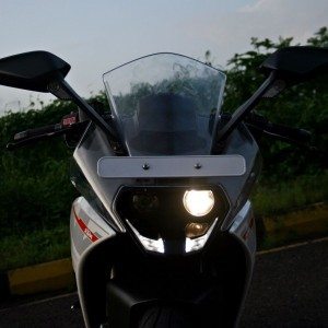 KTM RC Review Headlight DRL ON