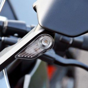 KTM RC Review Mirror Integrated Turn Indicator