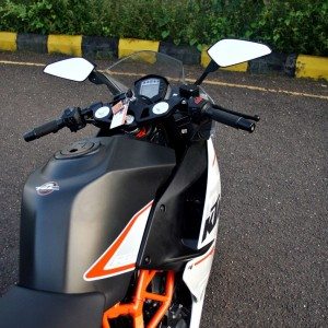 KTM RC Review Mirrors