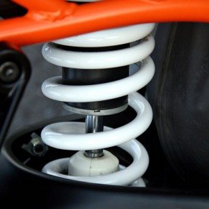KTM RC Review Rear Suspension