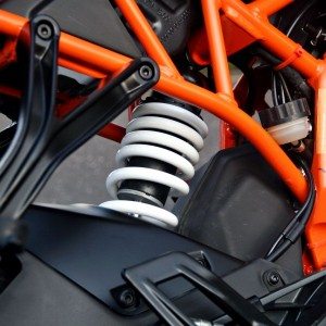 KTM RC Review Rear Suspension