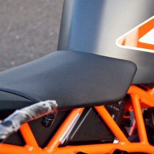 KTM RC Review Rider Seat