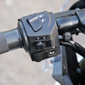 KTM RC Review Switches Left