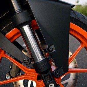 KTM RC Review front Tyre