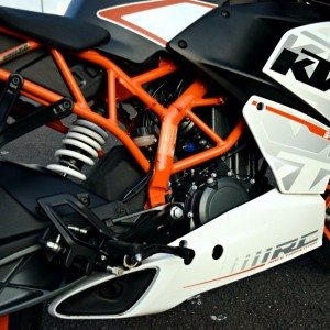 KTM RC Side Profile Close Up