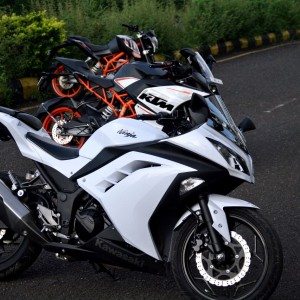 KTM RC vs Kawasaki Ninja  vs KTM Duke