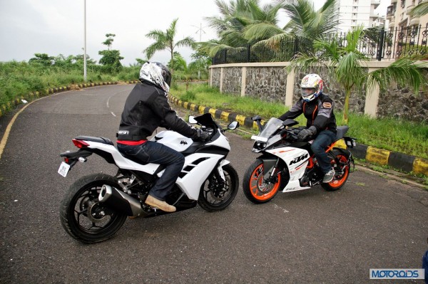 KTM RC390 vs Kawasaki Ninja 300 vs KTM Duke 390 (67)