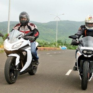 KTM RC vs Kawasaki Ninja  vs KTM Duke