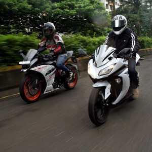 KTM RC vs Kawasaki Ninja  vs KTM Duke