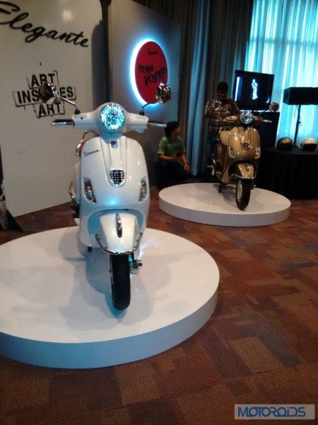 Limited Edition Vespa Elegante Launch Images (7)