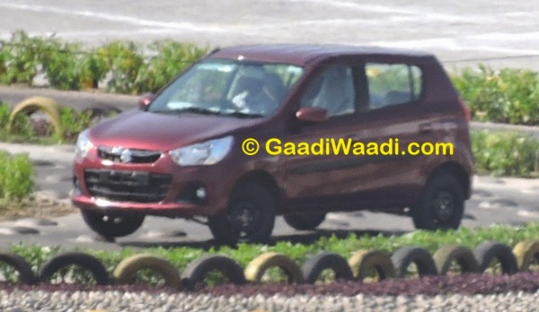 Maruti Suzuki Alto K10 facelift spied; production starts (6)