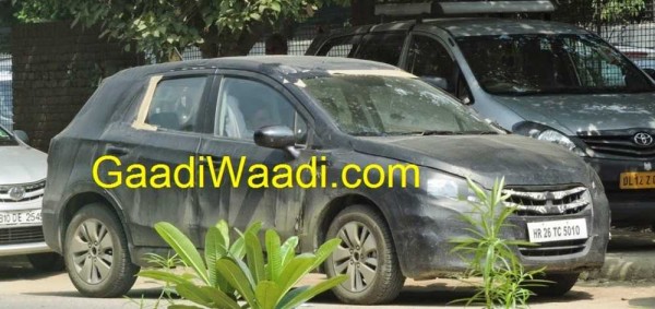 Maruti Suzuki SX4 S-Cross spied; Launch Soon (2)