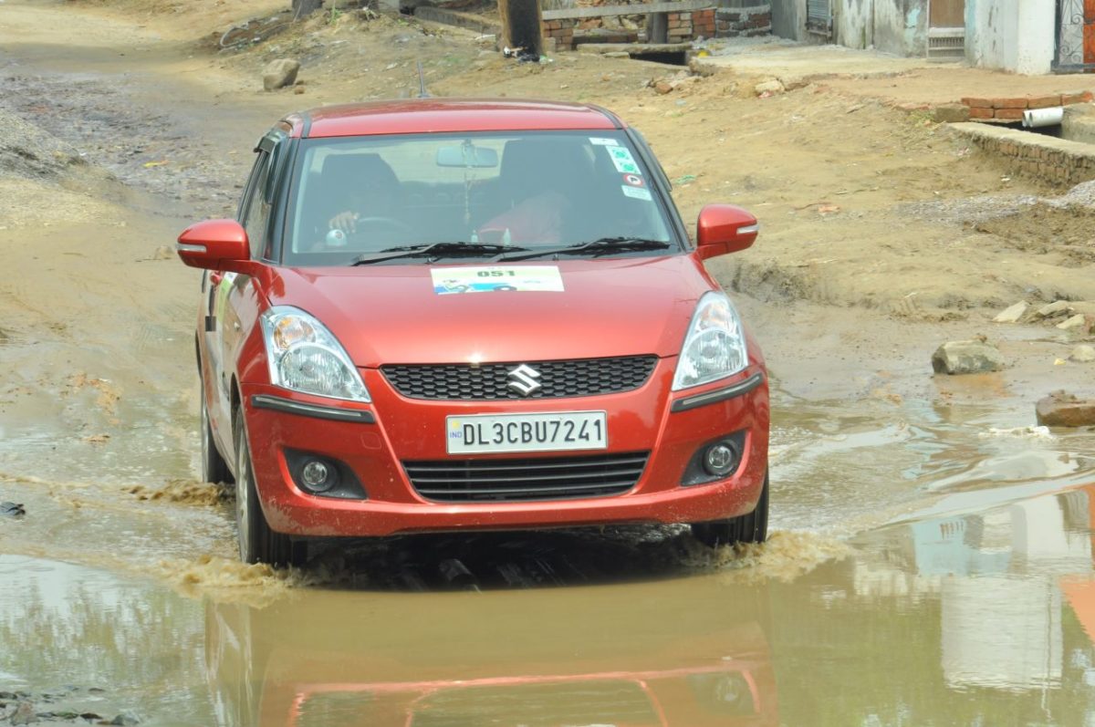 Maruti Suzuki women car rally in New Delhi