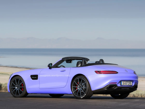 Mercedes-Benz AMG GT Roadster gets rendered (1)